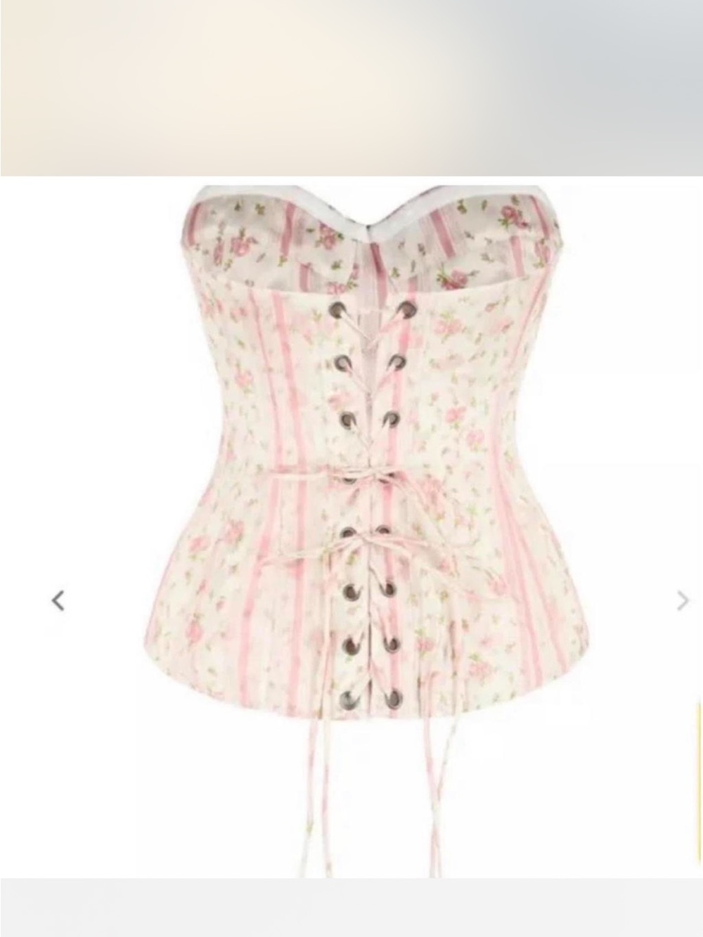 Selkie Pillow Fight Bustier Corset large BNWT - Picture 4 of 5